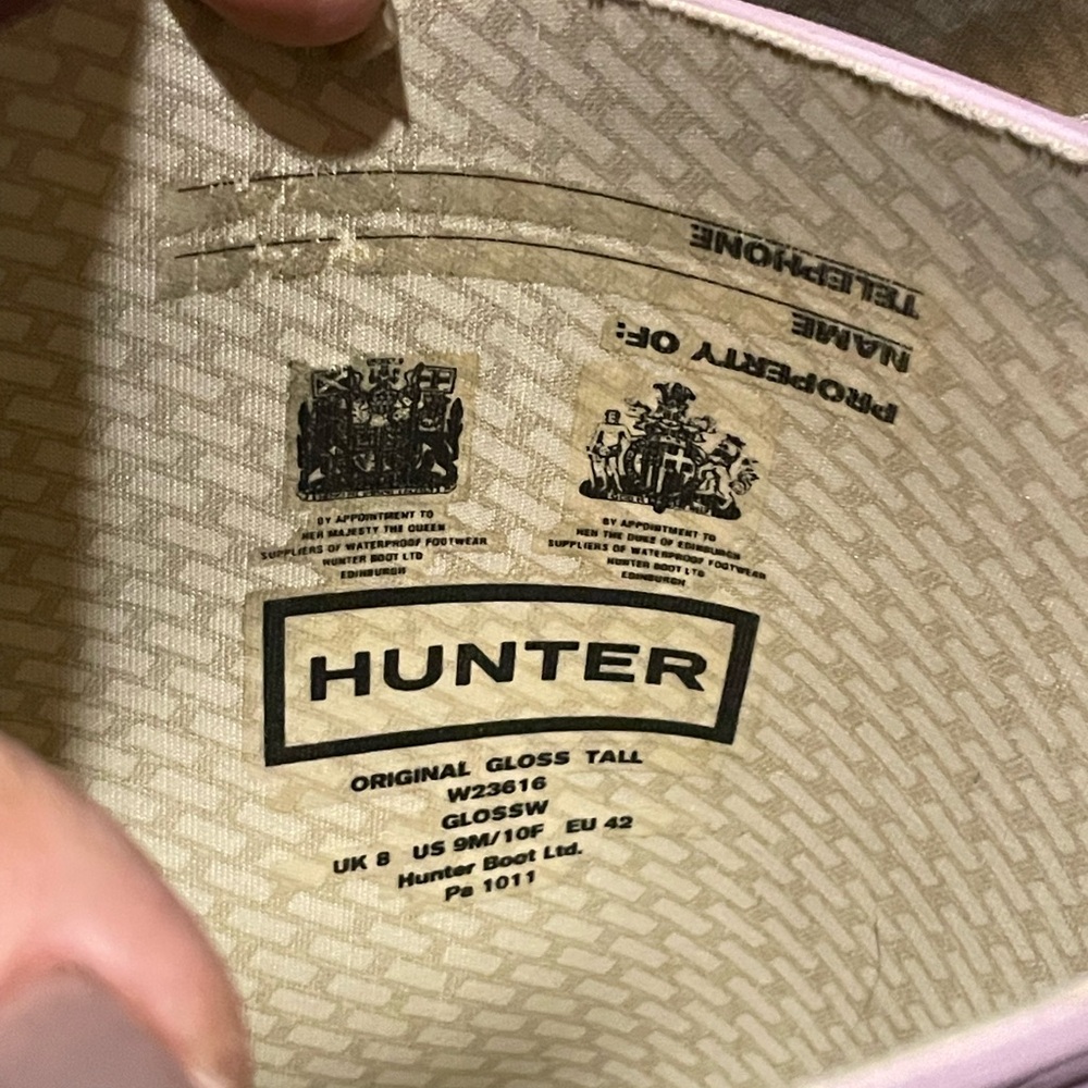 Hunter rain boots - Picture 5 of 10